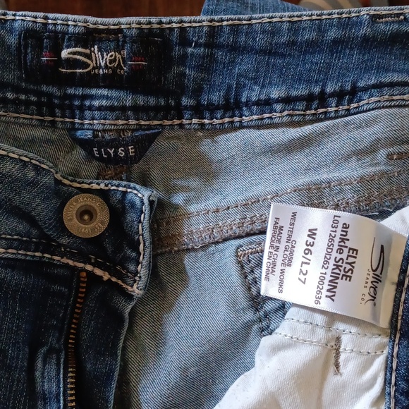 Womens Silver Jeans - Picture 3 of 5